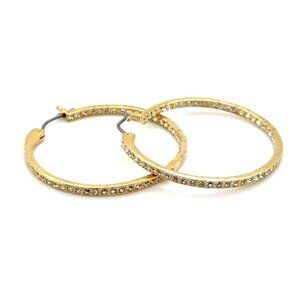 Inside Out Swarovski Designer Hoops Earrings
